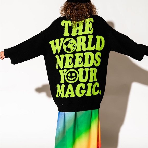 Dressed in LALA Sweaters - Dressed in Lala Magic Bubble Sleeve Sweater